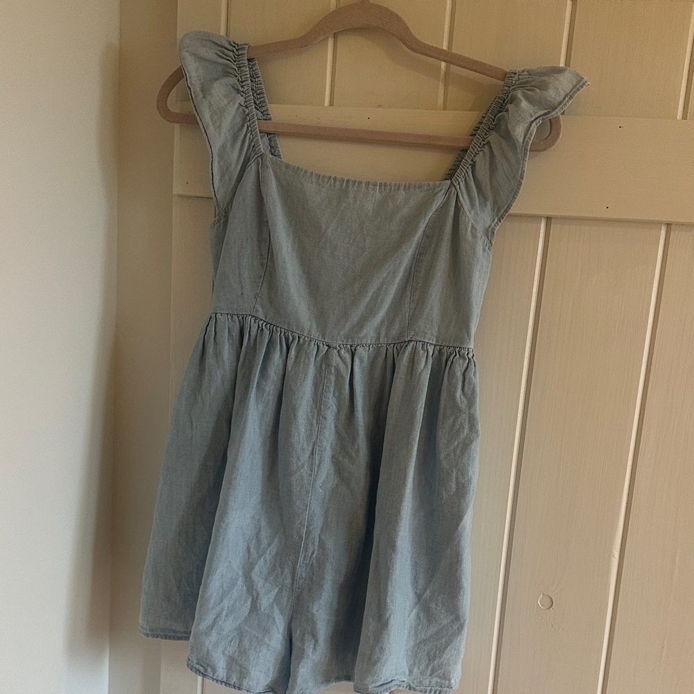 American Eagle Outfitters Blue Mini Dress